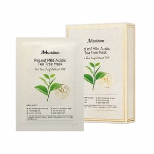 JM Solution Releaf Mild Acidic Tea Tree Mask 10pcs