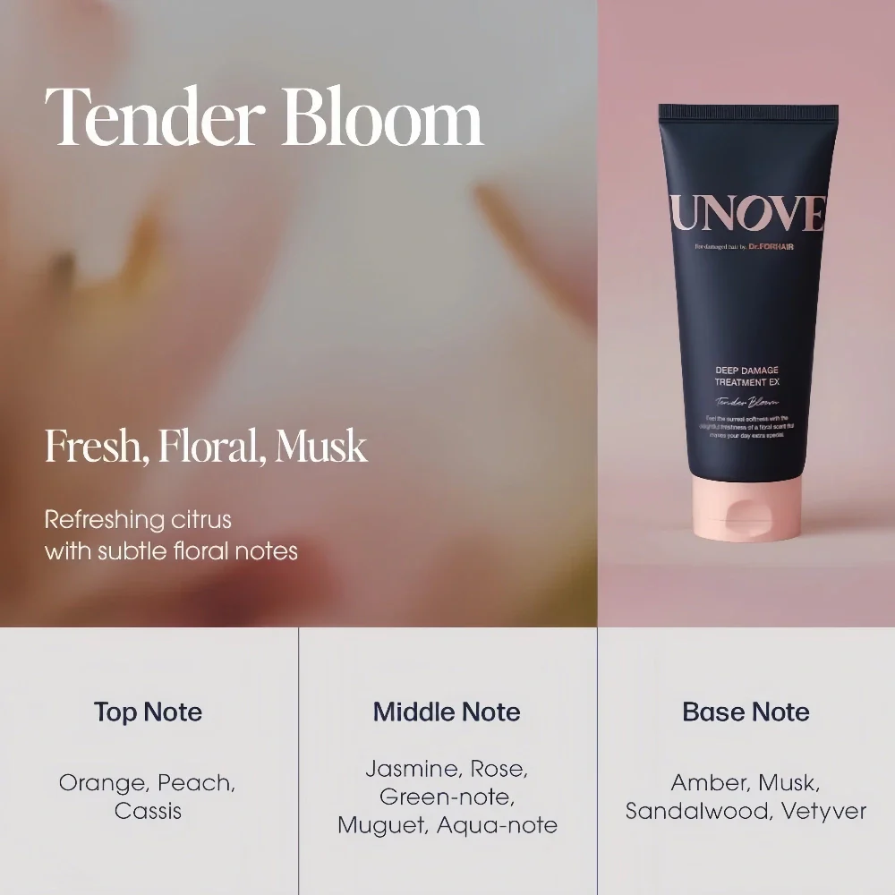 Unove Deep Damage Treatment EX 207ml - Warm Petal