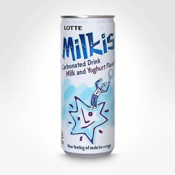 LOTTE Milkis Carbonated Drink (Milk&Yogurt Flavor) 250ml