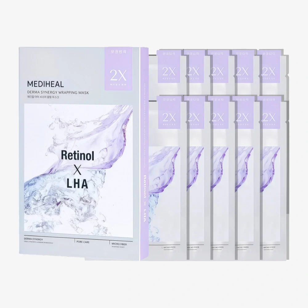 MEDIHEAL Derma Synergy Wrapping Mask Pore 10pcs