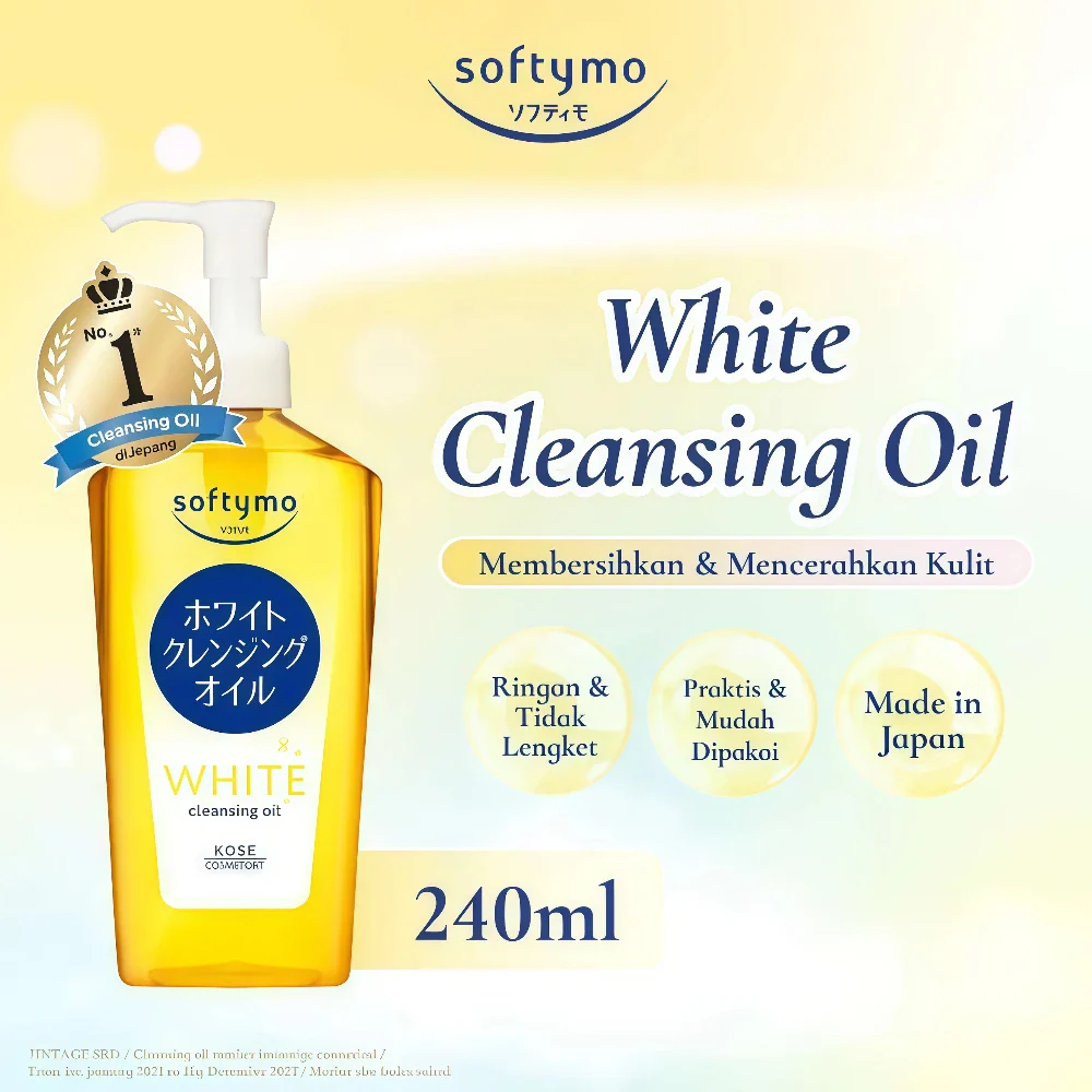 KOSE Softymo White Cleansing Oil 240ml