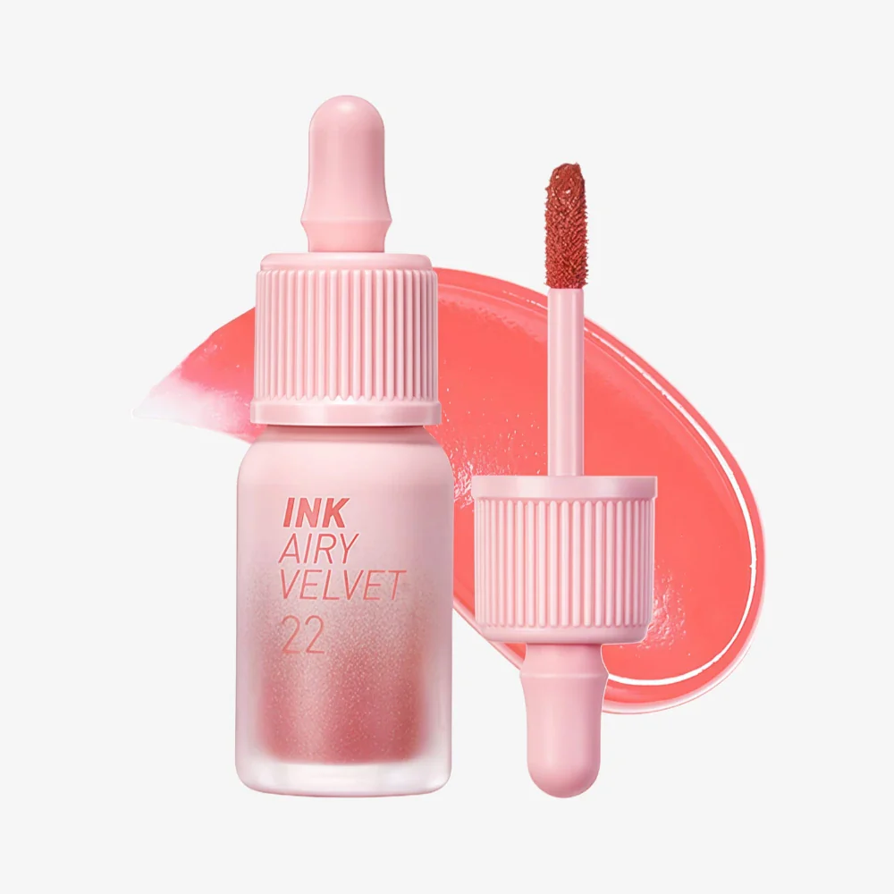 PERIPERA  Ink Airy Velvet Lip Tint 022 Center Peach