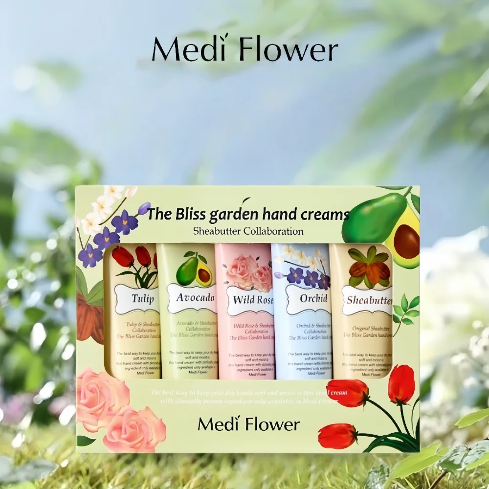 Medi Flower The Bliss Garden Hand Creams 50g*5
