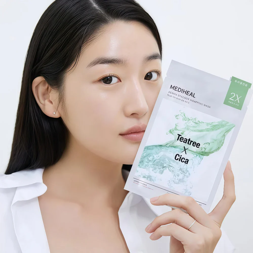 MEDIHEAL Derma Synergy Wrapping Mask Calming 10pcs