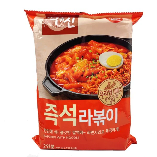 Dongwon Stick-Shaped Rice Cake & Ramen With Spicy Sauce( no longer uses!!!)
