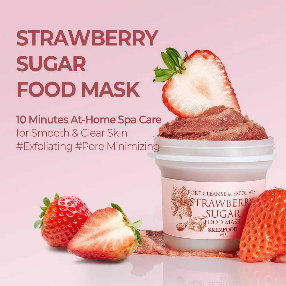 SKINFOOD Strawberry Sugar Food Mask 120g