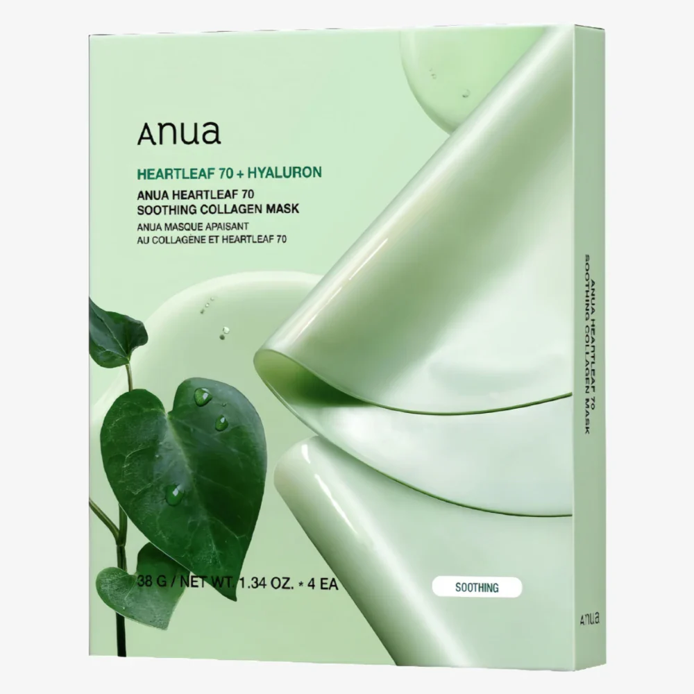 Anua Heartleaf 70 Soothing Collagen Mask - 1pc