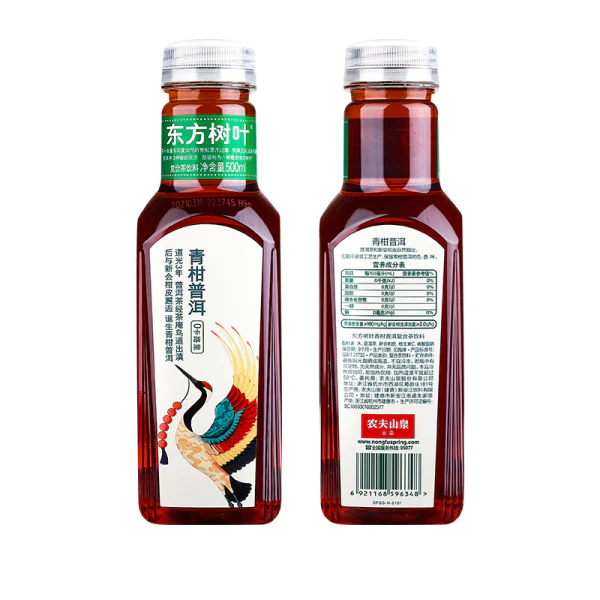 NONG FU Pu Er Tea Drink (0 Calories) 500ml