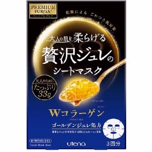 Utena Premium Puresa Golden Jelly Face Mask Collagen 1pc