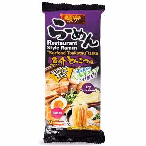 HIKARI Restaurant Style Ramen Seafood Tonkotsu Taste 2P 195g