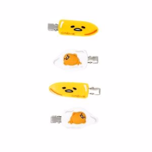 THE CREME SHOP Gude Vibes Gudetama Hair Clip 4pcs