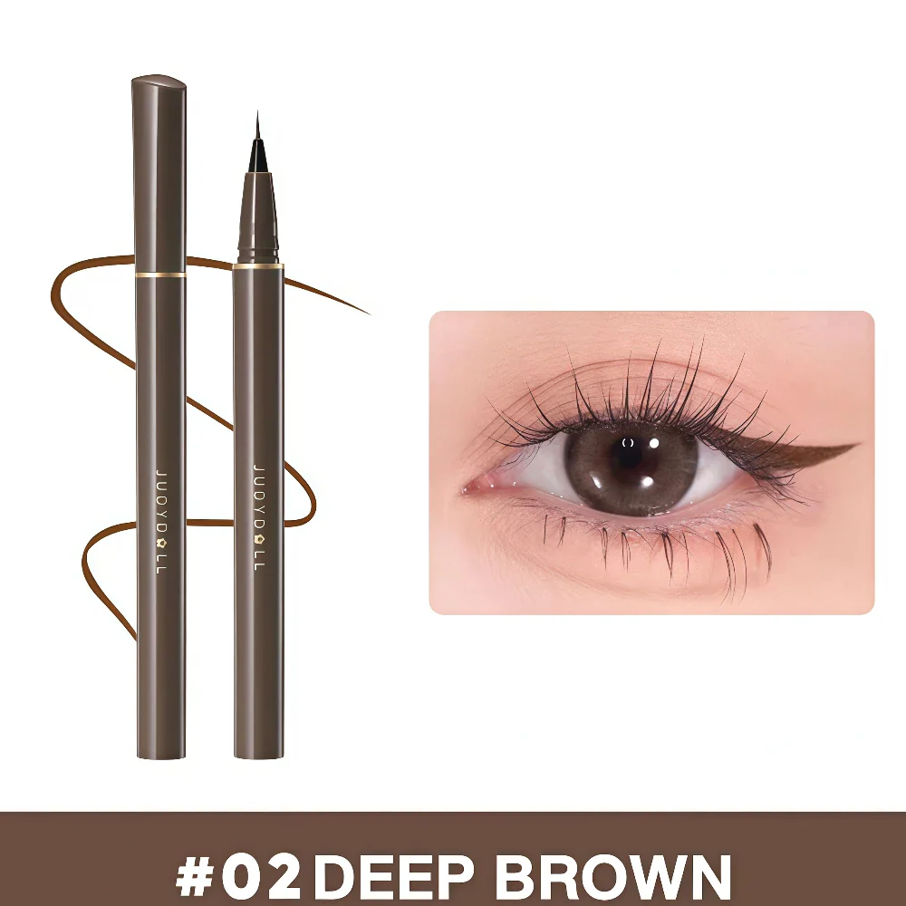 JUDYDOLL Slim Liquid Eyeliner 02 Deep Brown
