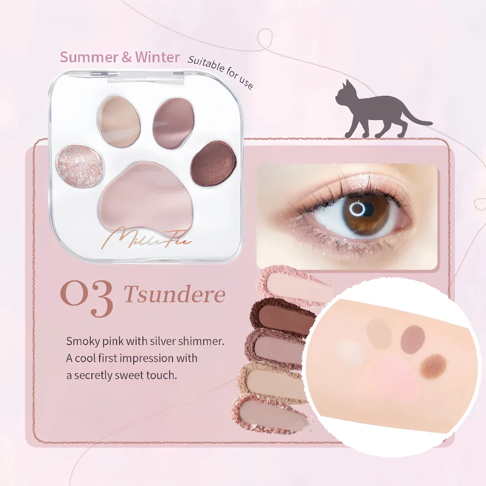 MILLEFEE MEOW PAWS Eyeshadow Palette 03
