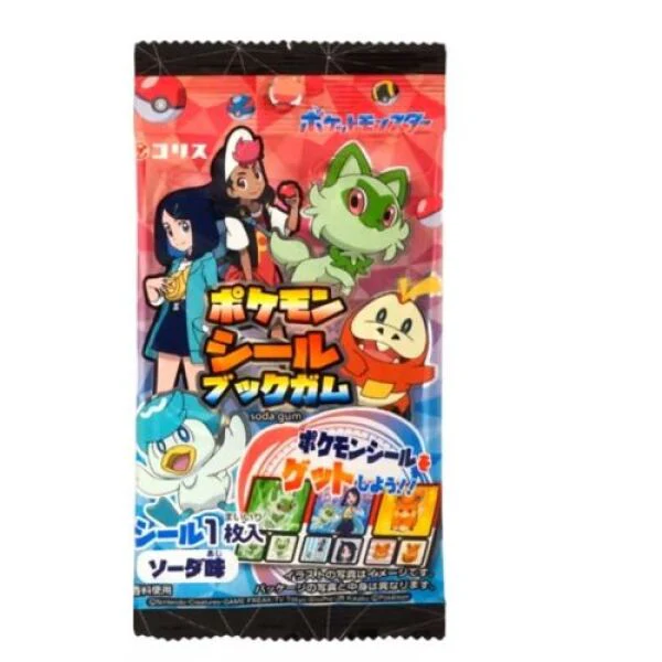 CORIS Chewing Gum with Pokemon Stick