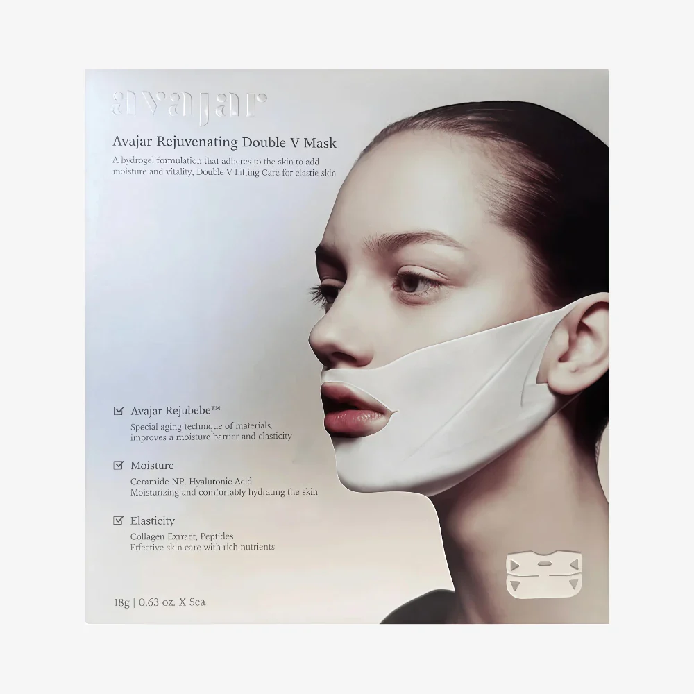 AVAJAR Rejuvenating Double V Mask (1 sheet)