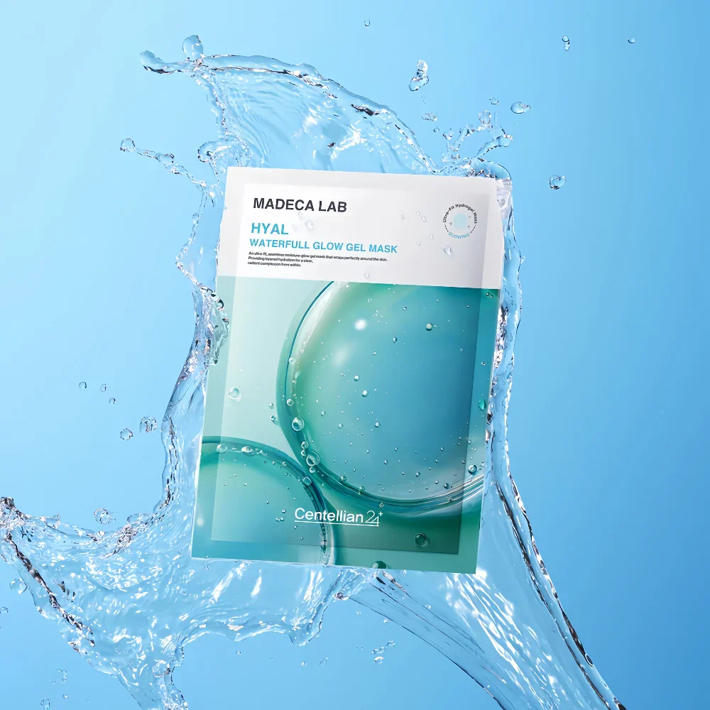 CENTELLIAN24 Madeca Lab Hyal Waterfull Glow Gel Mask (5)
