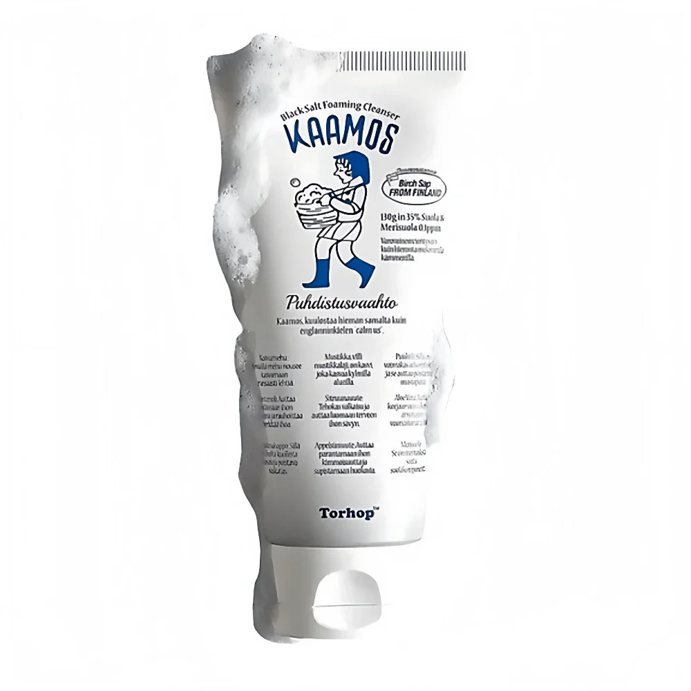 TORHOP Kaamos Black Salt Foaming Cleanser 130g