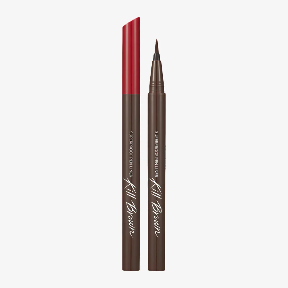 CLIO !+ Superproof Pen Liner Kill Brown 02 Brown