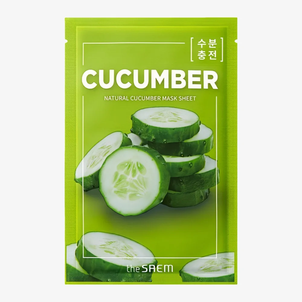 THE SAEM Natural Cucumber Mask Sheet
