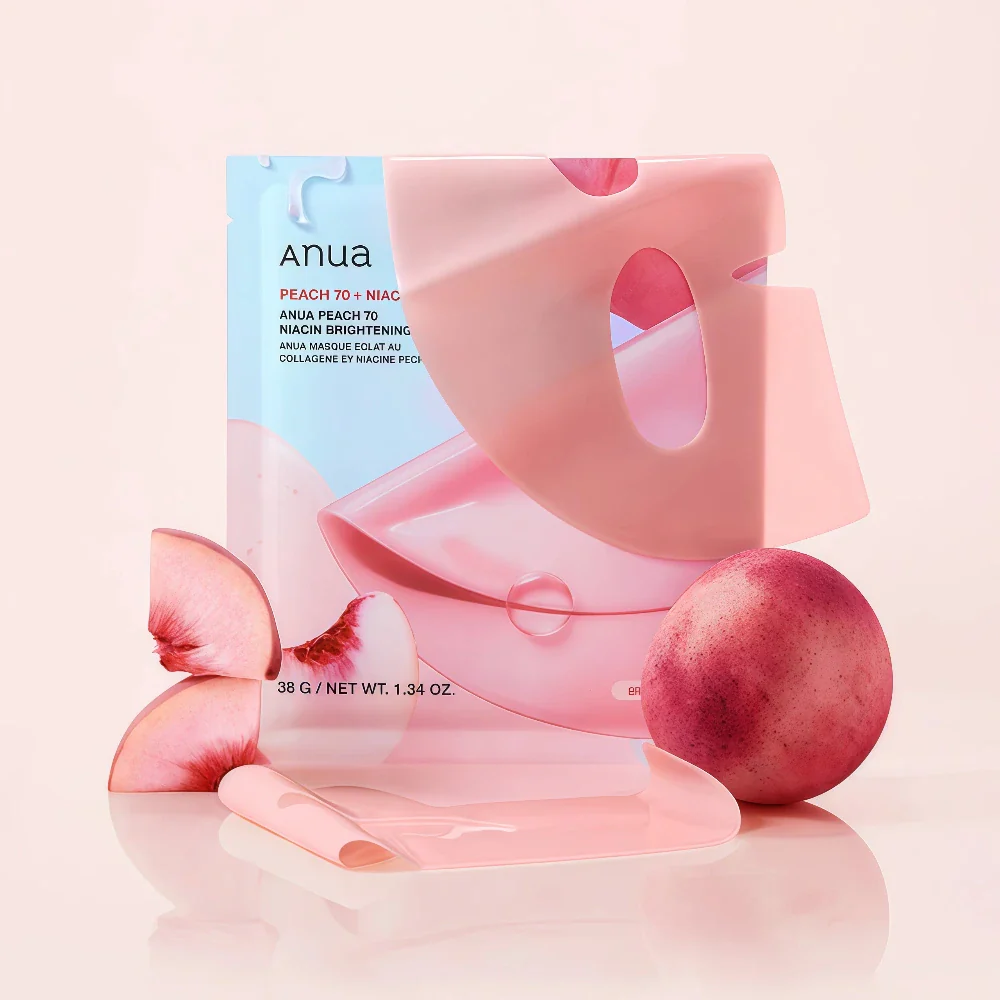 ANUA Peach 70 Niacin Brightening Collagen Mask 1pc