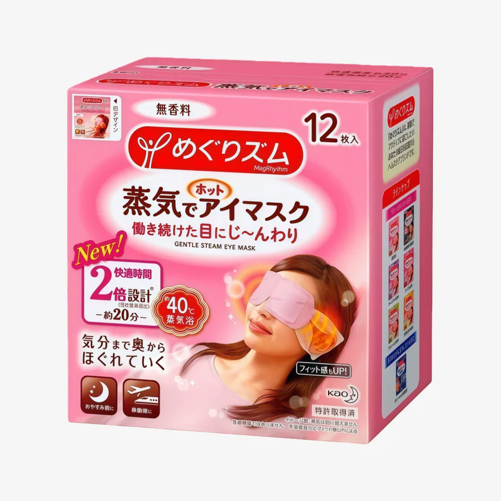 KAO MegRhythm Relaxing Steam Warm Eye Mask 12sheets