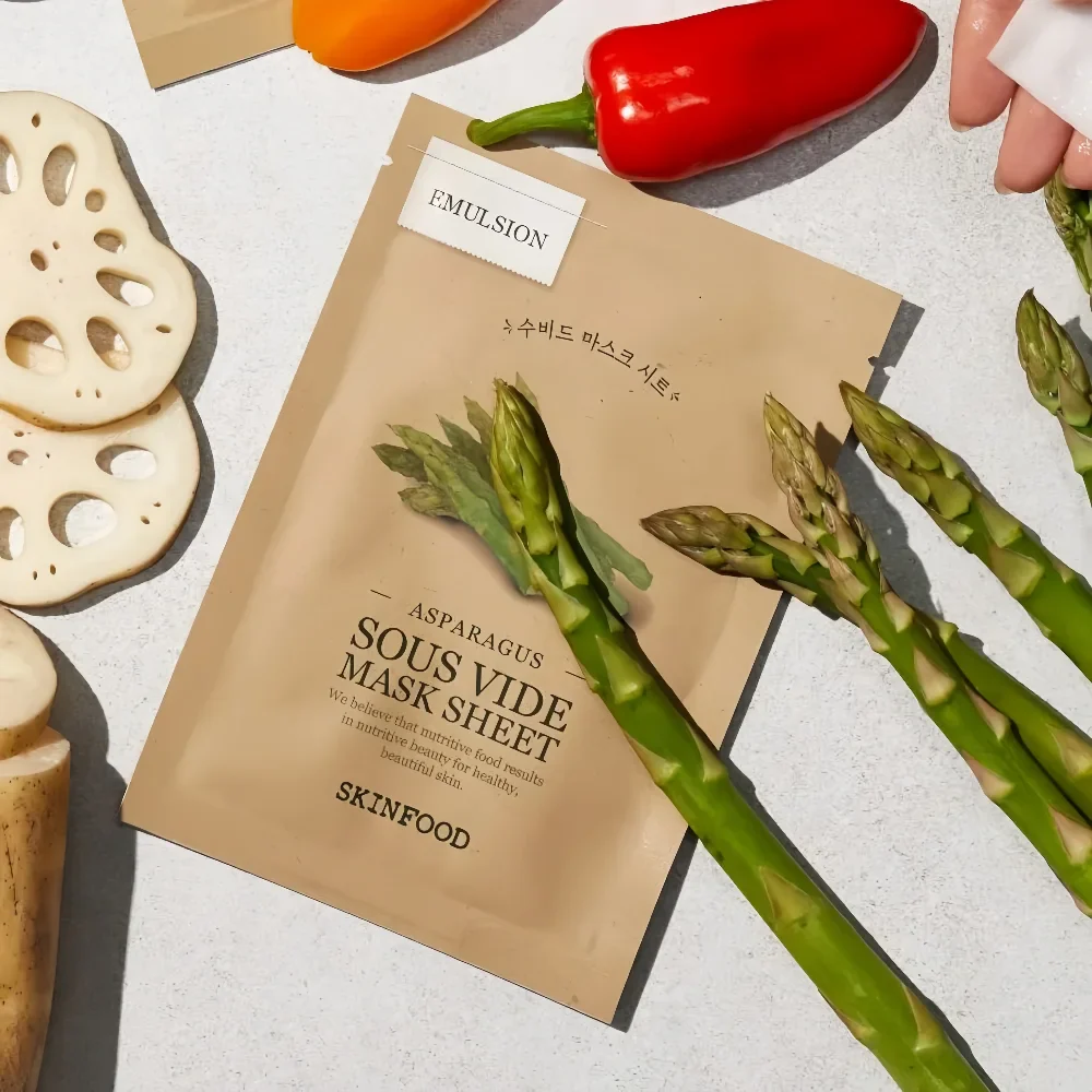 SKINFOOD Asparagus Sous Vide Mask Sheet (1)