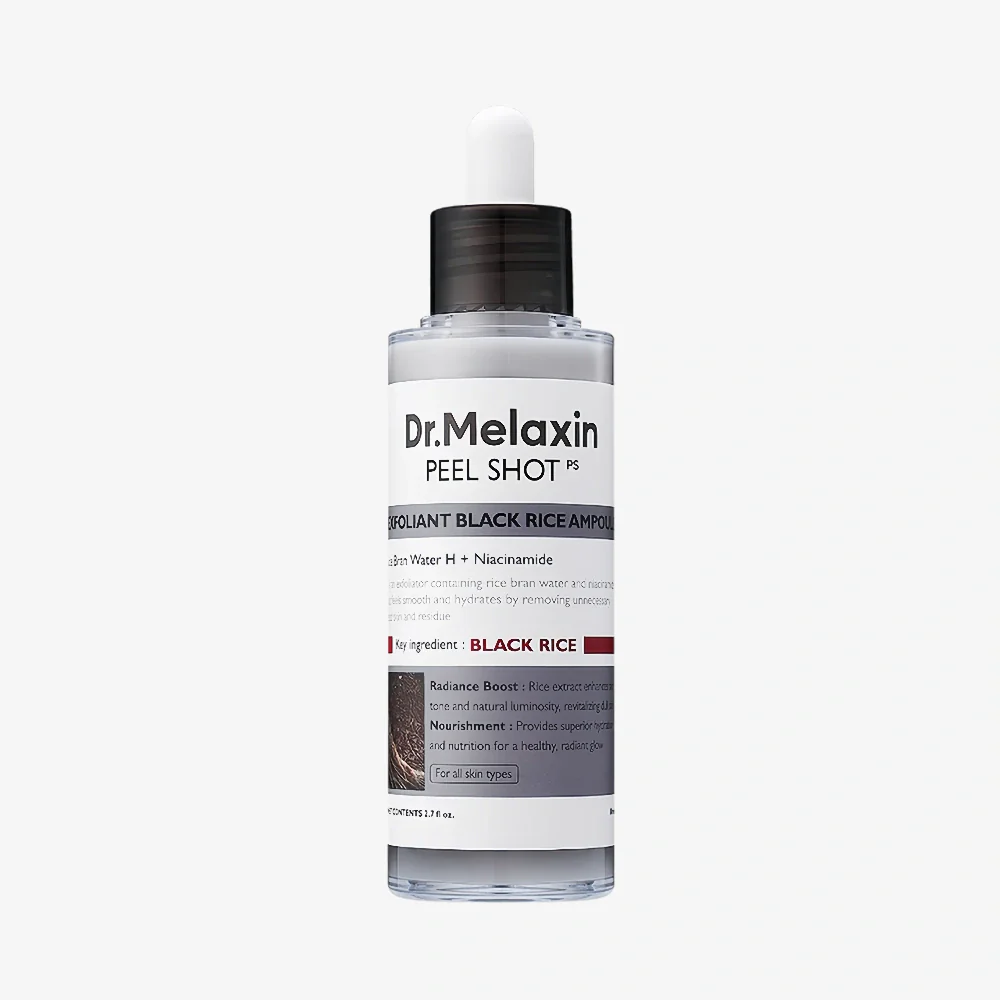 Dr.Melaxin Peel Shot Exfoliating Black Rice Ampoule 80ml
