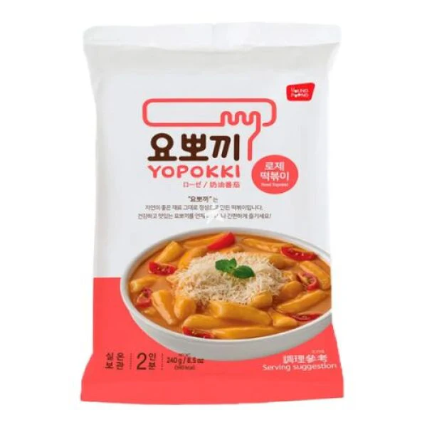 YOPOKKI Rice Cake Pouch - Rose 240g