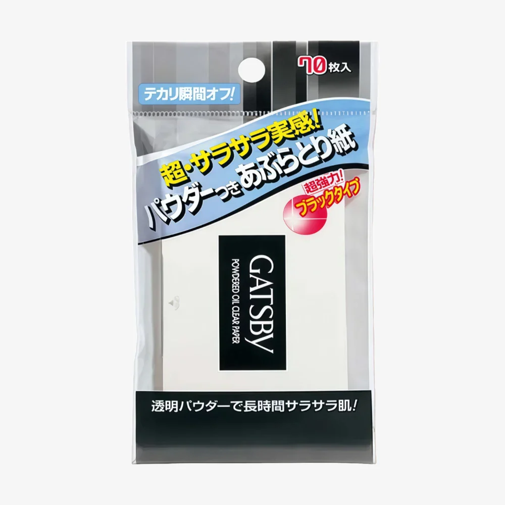 GATSBY Powder Oil Removal Paper 70 Sheets
