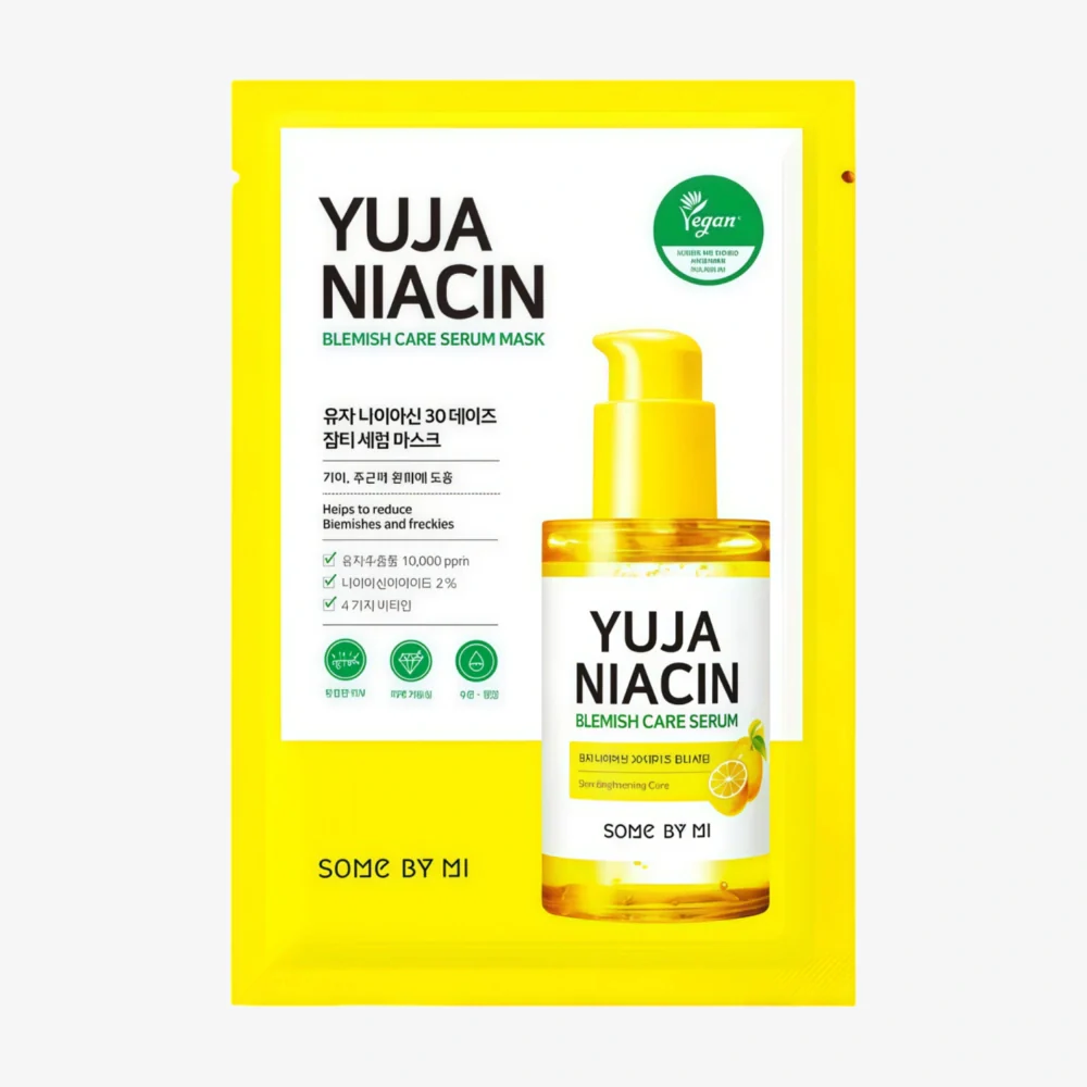 SOME BY MI Yuja Niacin Brightening Serum Mask 1pc
