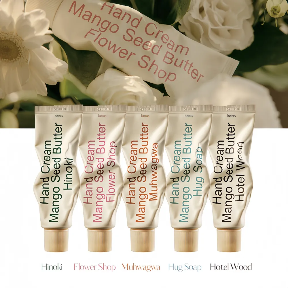 HETRAS Perfumed Mango Seed Butter Hand Cream Flower Shop 50ml