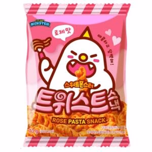 GS Sweet Monster Rose Pasta Twist Snack 70g