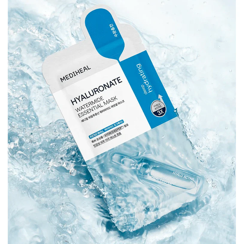 MEDIHEAL Hyaluronate Essential Mask 10PCS