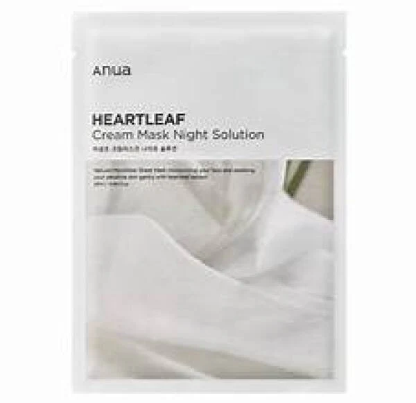 Anua Hearthleaf Cream Sheet Mask Night Solution 1pc