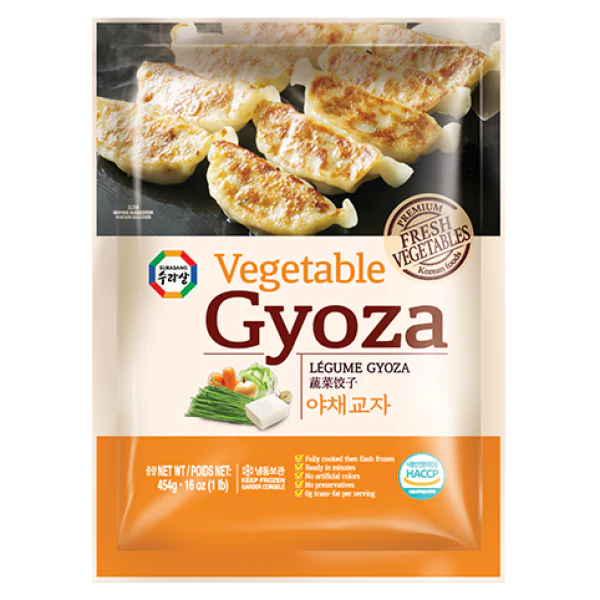 SURASANG Vegetable Dumpling (Gyoza) 454g