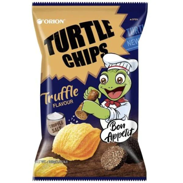 Orion Kkobuk Turtle Chips Truffle Salt Flavor 160g