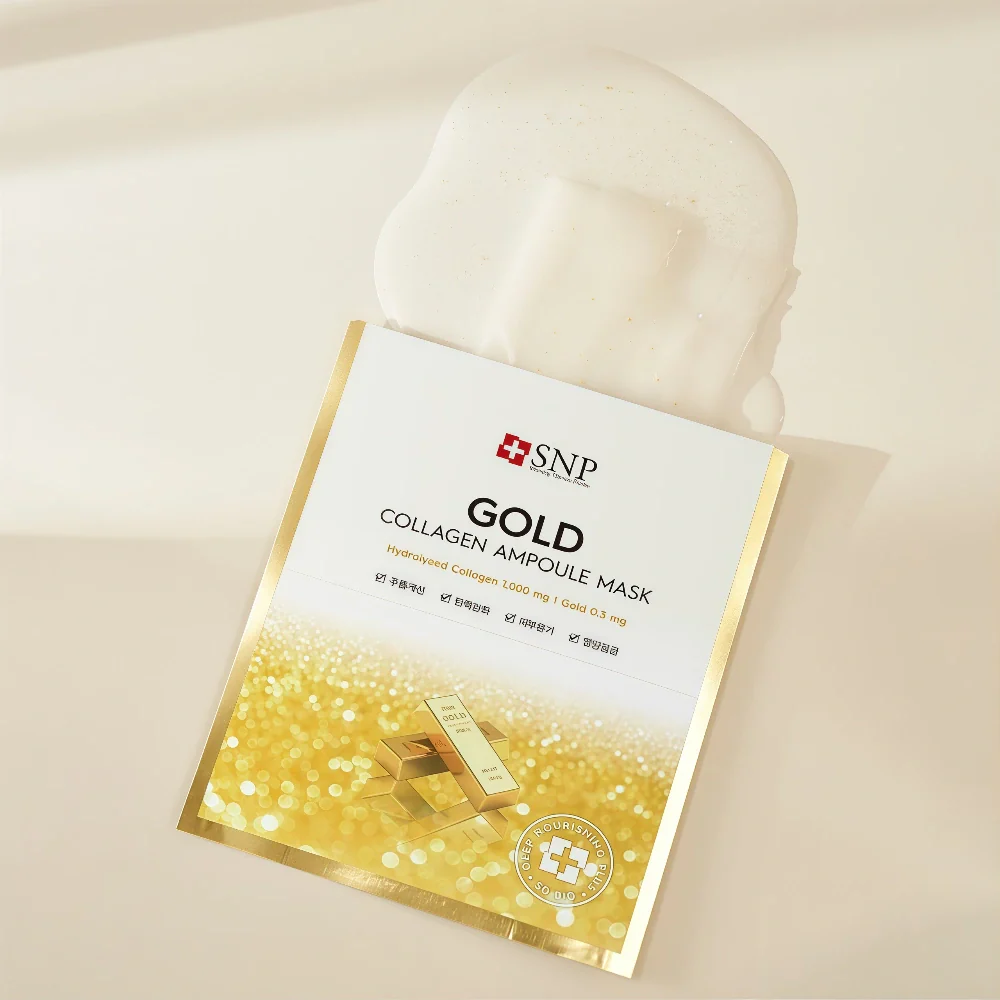 Korea SNP Golden Collagen Mask 1 PC