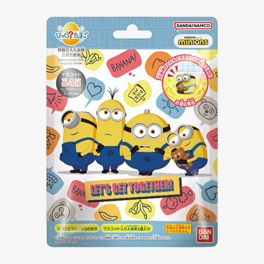BANDAI Bath Ball With Toy Minions 1pc