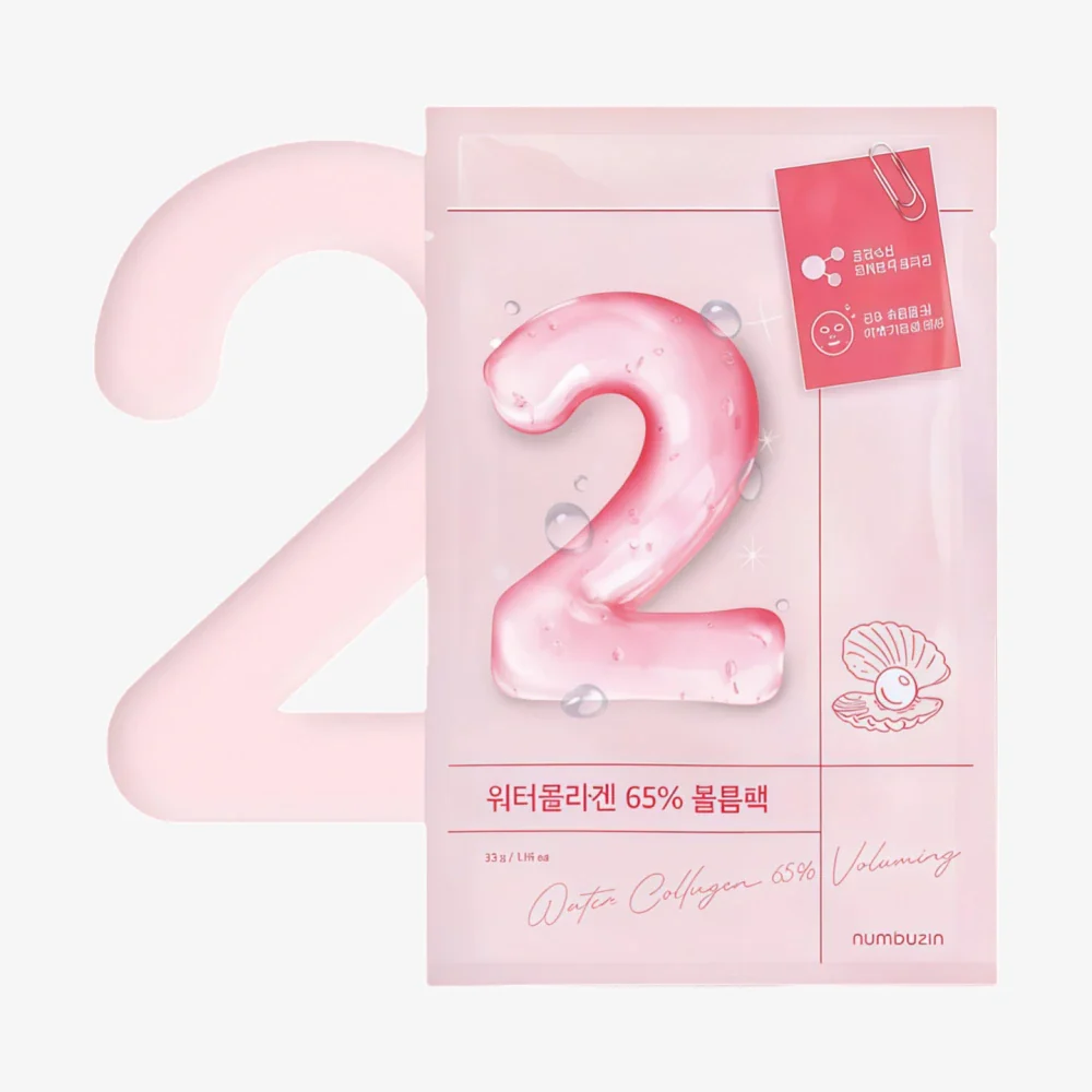 NUMBUZIN NO. 2 Water Collagen 65% Voluming Sheet Mask 1pc