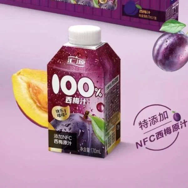 HUIYUAN 100% NFC Prune Juice 170ml