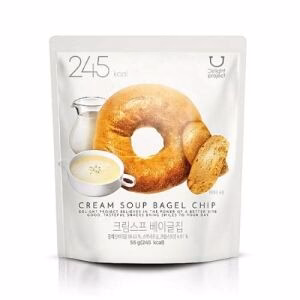 OLIVE YOUNG Delight Project Cream Soup Bagel Chip 55g