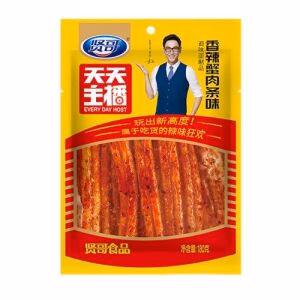 XIAN GE Spicy Gluten Strips Crab Stick Flavor 180g