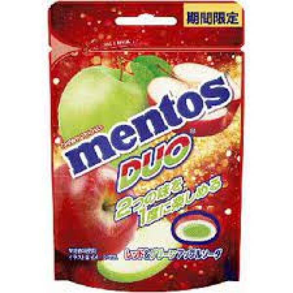 Mentos Duo Red & Green Apple Flavor 45g