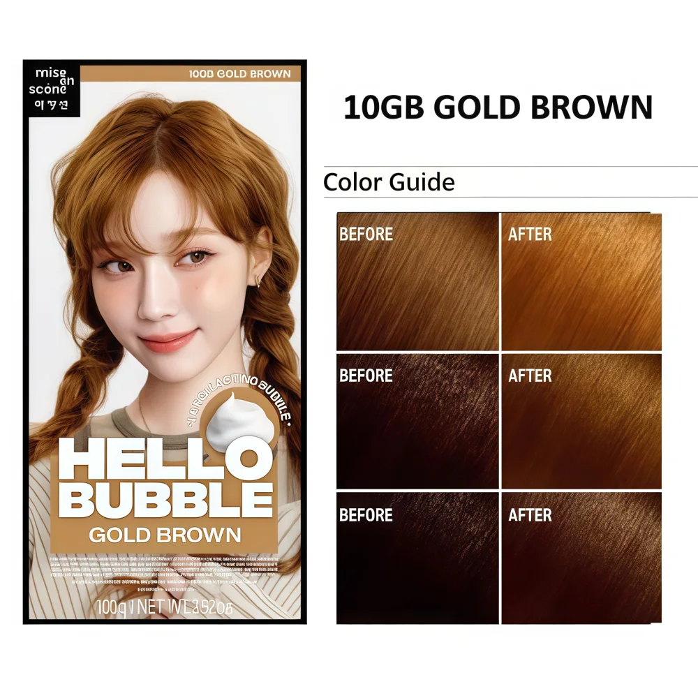 MISE EN SCENE Hello Bubble 10GB Gold Brown