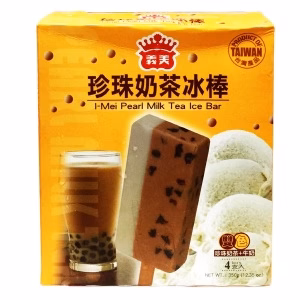I-MEI Pearl Milk Tea Ice Bar 350g
