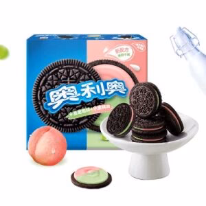 Oreo Sandwich Cookie Muscat & Peach Flavor 8 Packs 388g