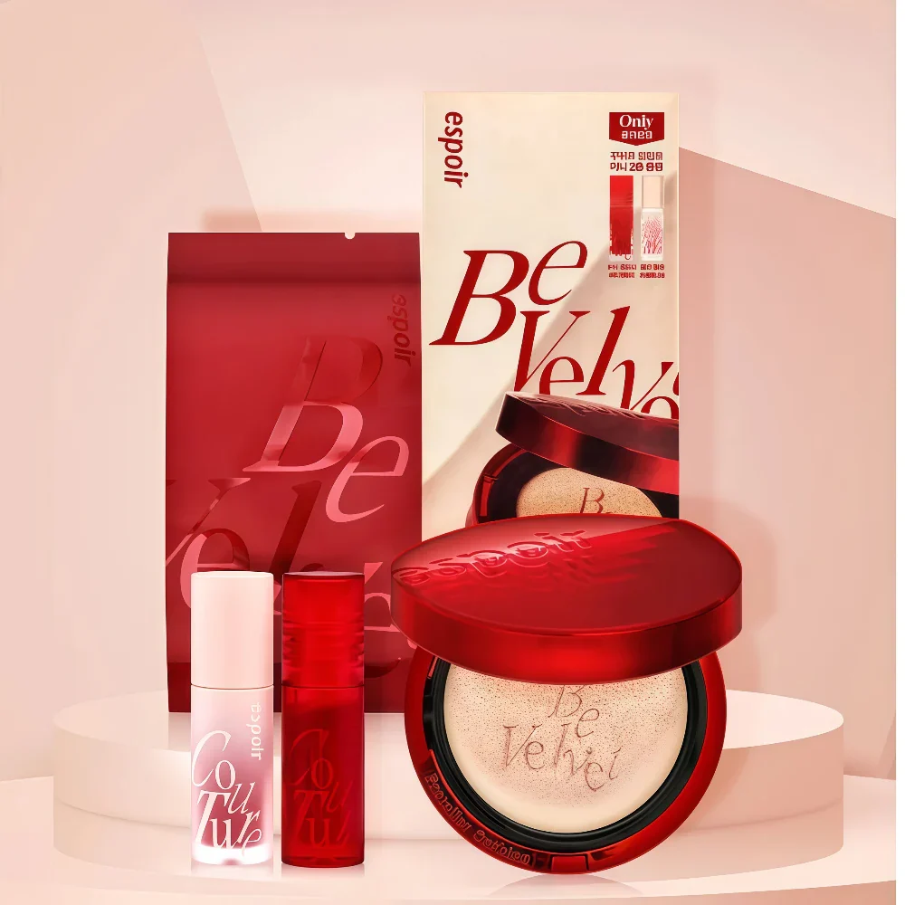 ESPOIR ++ Be Velvet Cover Cushion New Class Set 22 Petal