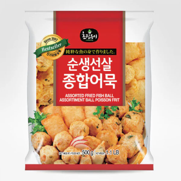 CRD Assorted Eomuk Fishcake 500g