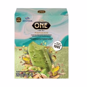 ETE Coconut Milk Frozen Dessert Bar with Pistachio Coated 4pcs