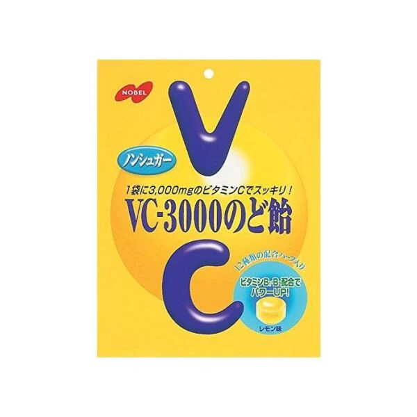 Nobel Vitamin C Throat Candy-Lemon 90g